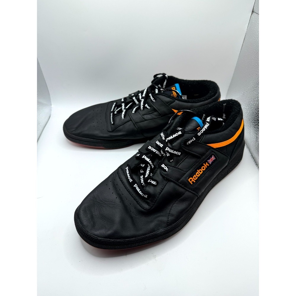 Reebok x Palace Club Workout CN2004 Mens 11 Sneaker Black Leather Training Shoes
